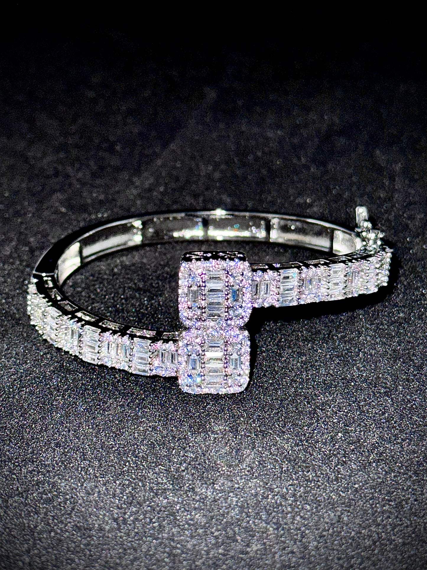Square Baguette Bangle