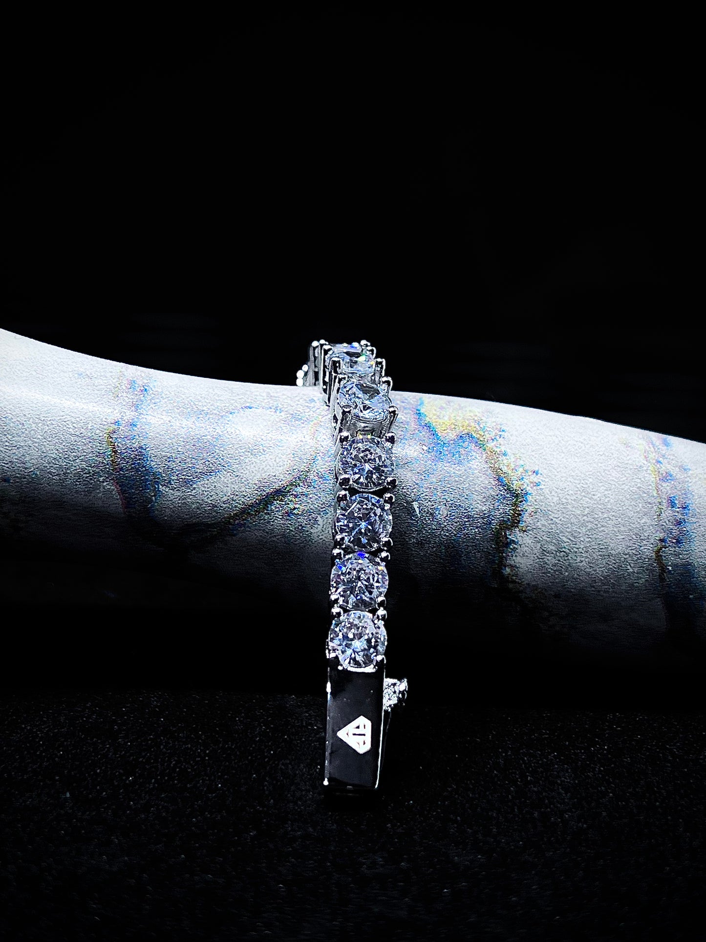 5mm Tennis Bracelet - 18k white gold